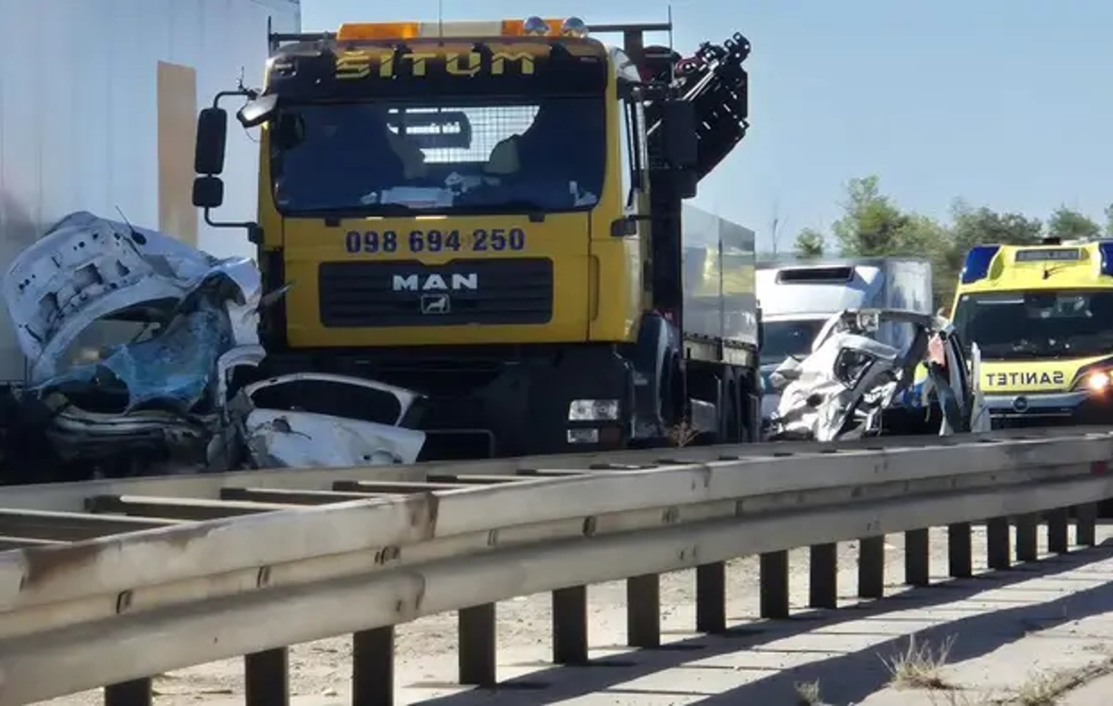 Schwerer Unfall auf der A3 bei Zagreb: Auto unter Lastwagen eingeklemmt – fünf Kilometer Stau