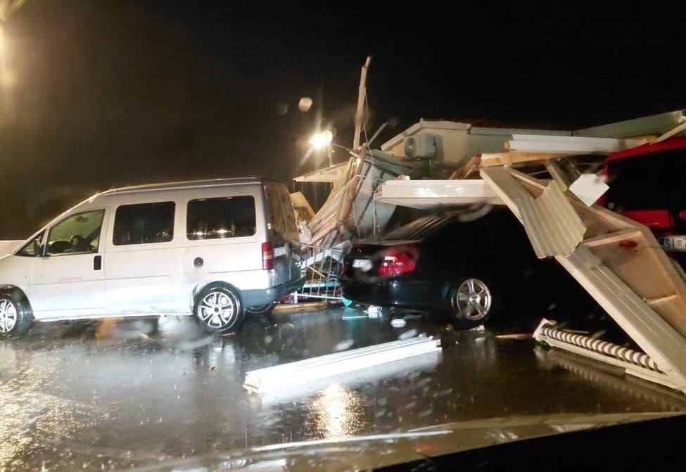 Schwere Unwetter über Dalmatien: Überflutete Straßen rund um Šibenik und Split
