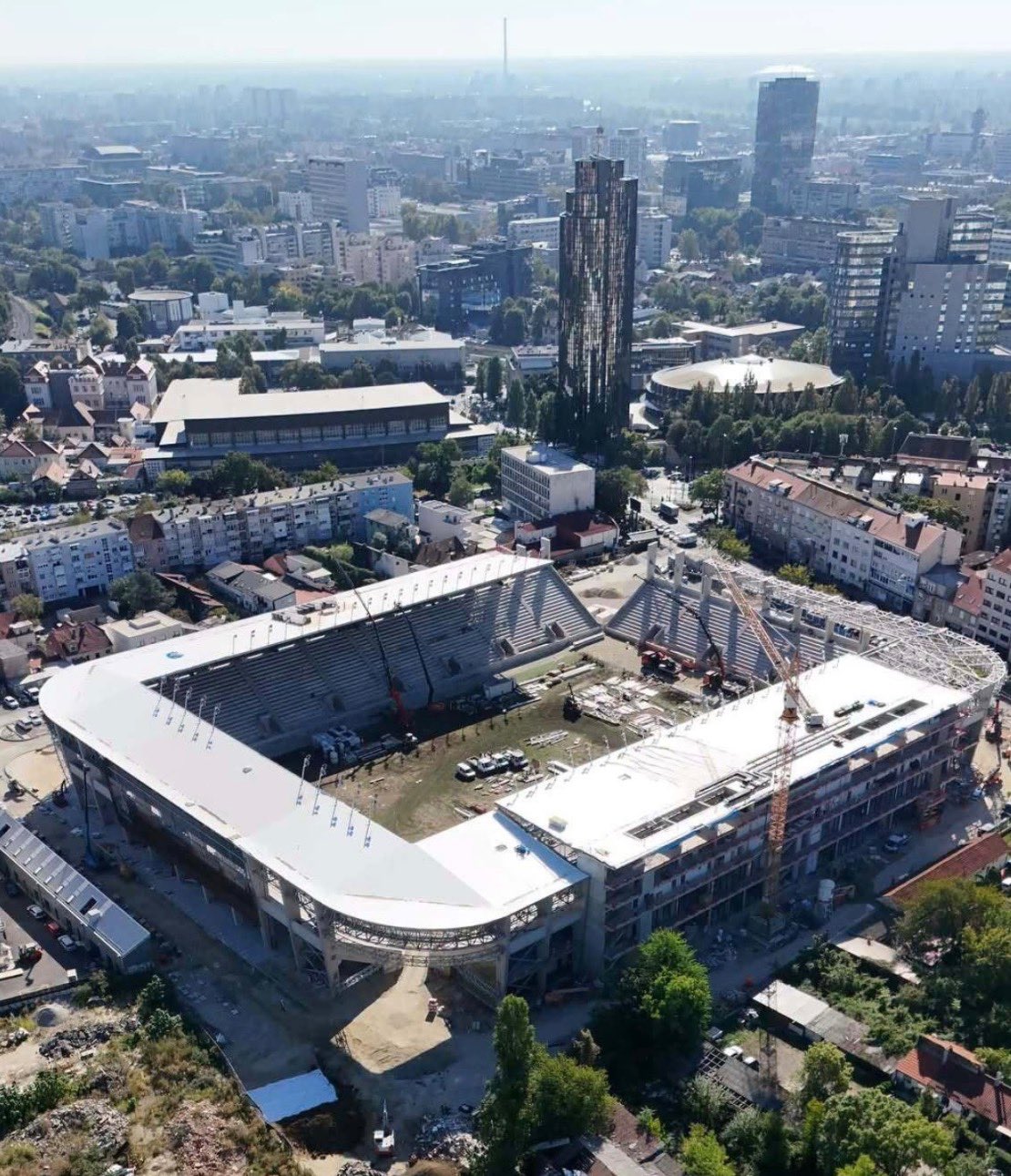 Zagrebs neuer Fußballtempel nimmt Gestalt an – Stadion in der Kranjčevićeva macht große Fortschritte