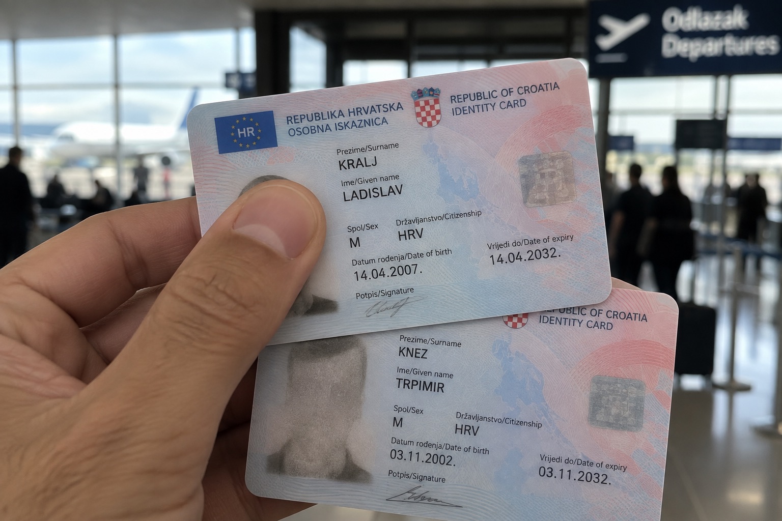 Mit gefälschten kroatischen Ausweisen nach Deutschland: Zwei Afghanen festgenommen