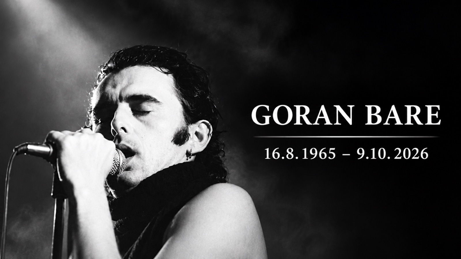 Kroatische Rocklegende Goran Bare ist tot: Die unverwechselbare Stimme von Majke verstummt
