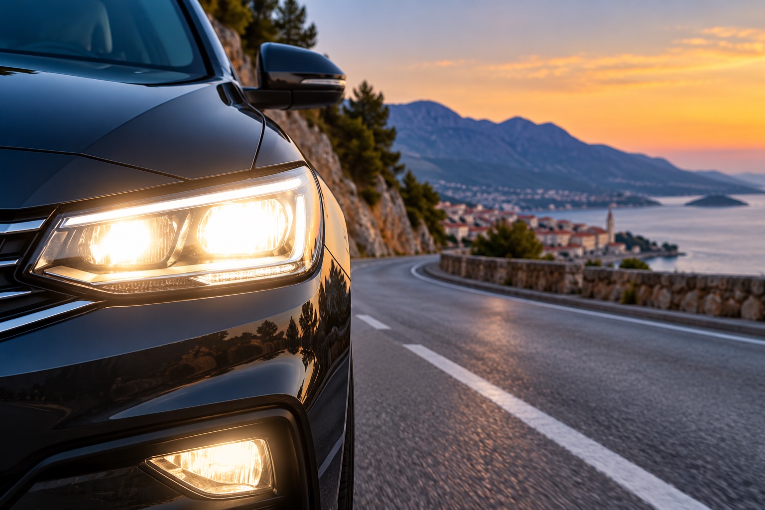 Lichtpflicht in Kroatien ab 1. November: Autofahrer riskieren 30 Euro Strafe