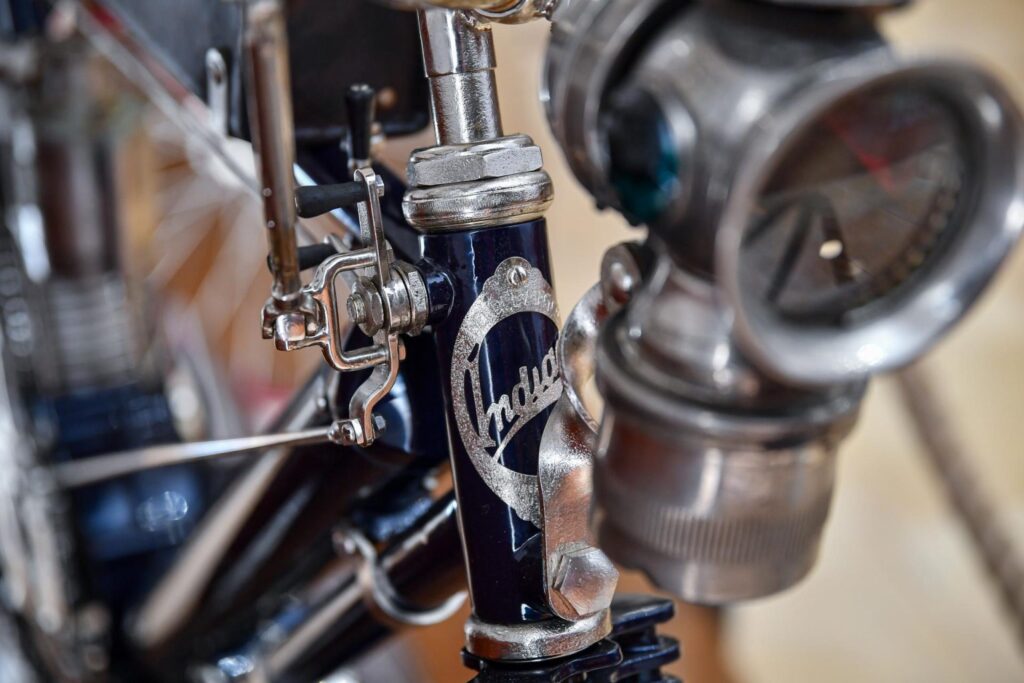 Historisches Motorrar Indian
